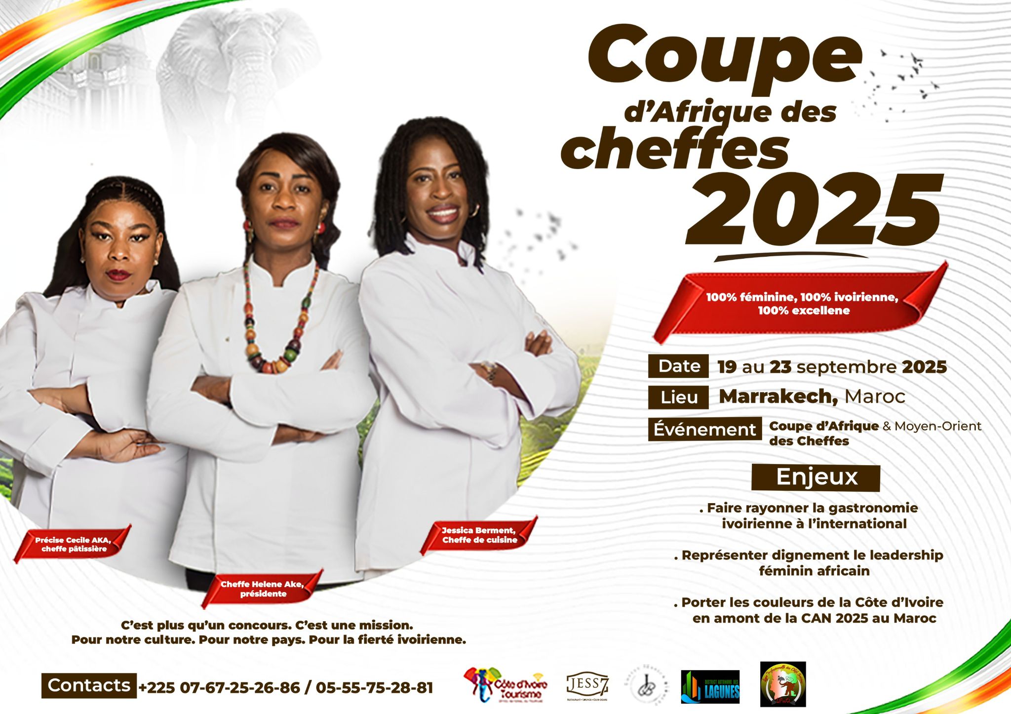 SOUTIEN À NOS CHEFFES POUR LA CAN 2025