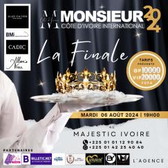 MONSIEUR CÔTE D'IVOIRE INTERNATIONAL / LA FINALE