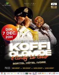 KOFFI OLOMIDE & CINDY LE CŒUR: LE CONCERT COEUR BLANC