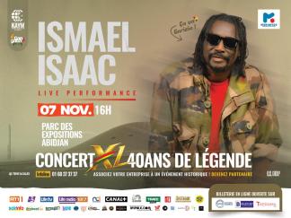 ISMAËL ISAAC / CONCERT 40 ANS