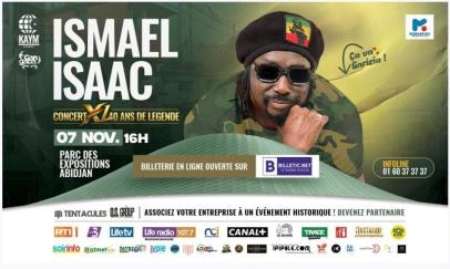 ISMAËL ISAAC / CONCERT 40 ANS