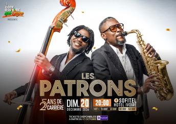 LES PATRONS EN CONCERT LIVE: / 25 ANS DE CARRIÈRE