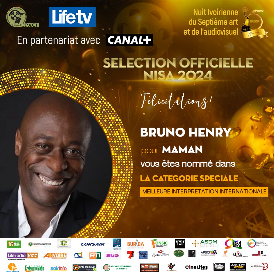 PRIX DE LA MEILLEURE INTERPRÉTATION INTERNATIONALE: BRUNO HENRY pour MAMAN